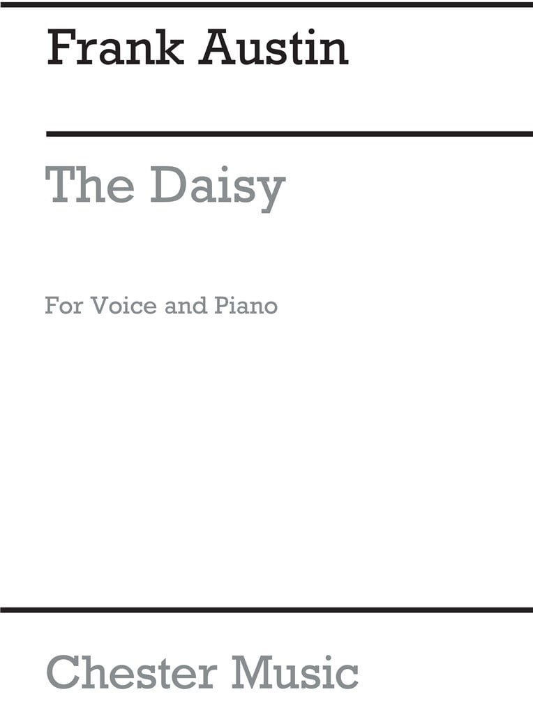 The Daisy (Voice And Piano)